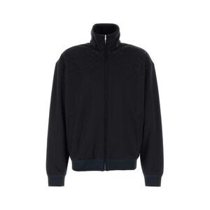 Gucci Men Midnight Blue Tech Jersey Sweatshirt